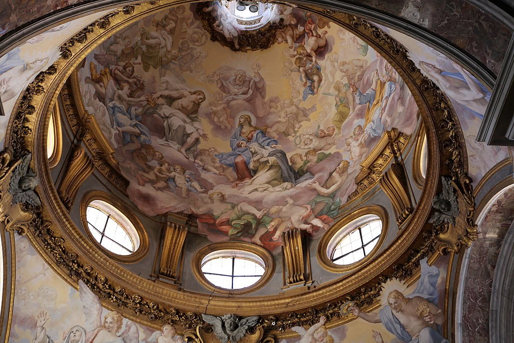 Chiesa di S. Sabina all'Aventino - Roma, Ciclo di santa Caterina